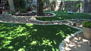artificial turf in san antonio backyard | | Hill Horticulture